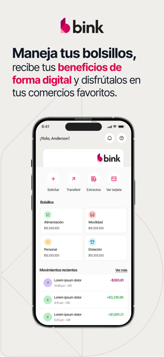 Bink Card Screenshot 1 of 5