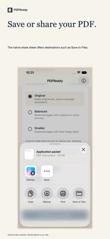 PDFReady: PDF Upload Tools screenshot 3