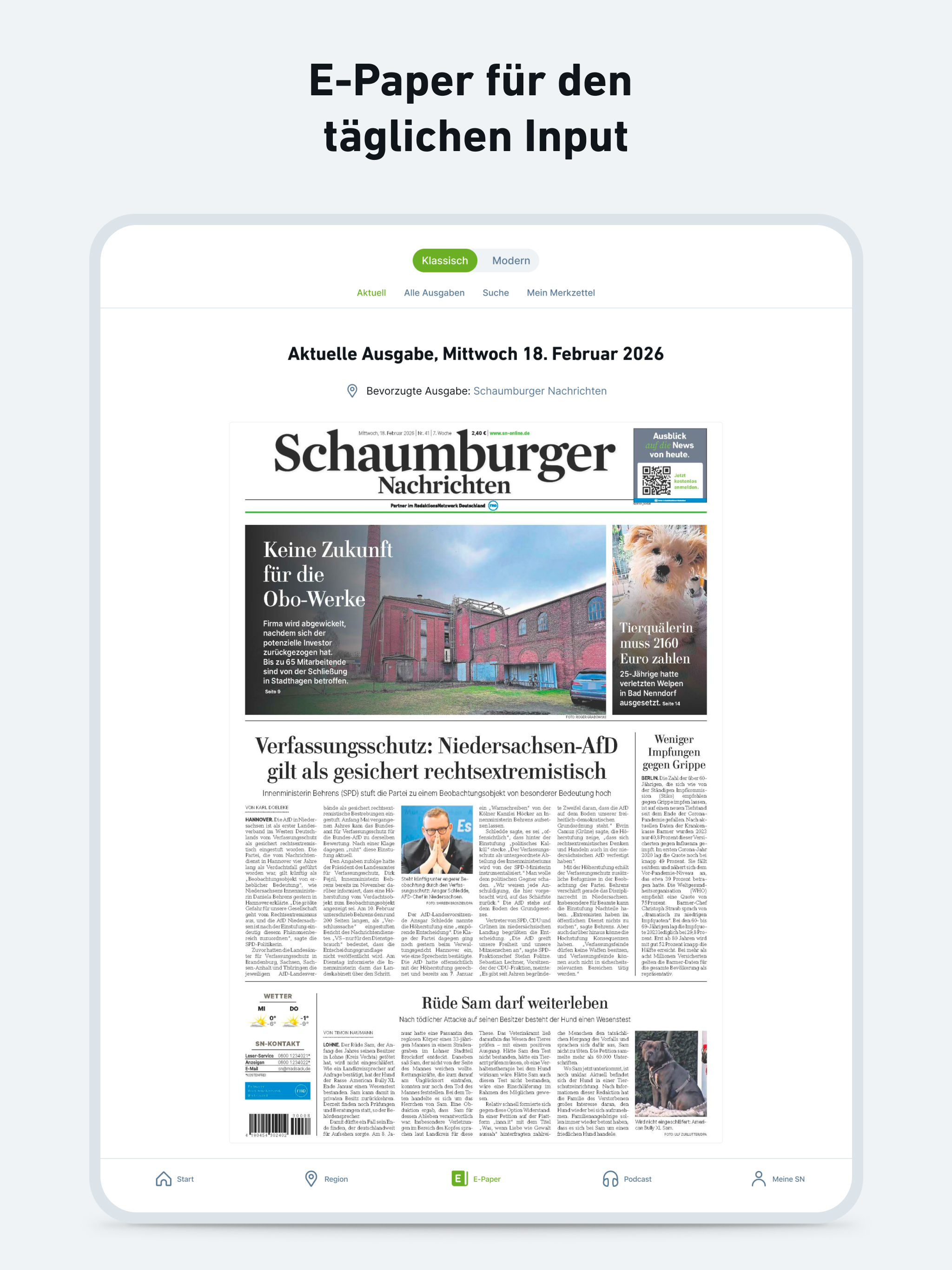 SN - Nachrichten und Podcast screenshot 12