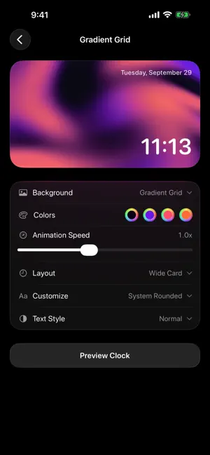 AOD Clock - StandBy screenshot 2