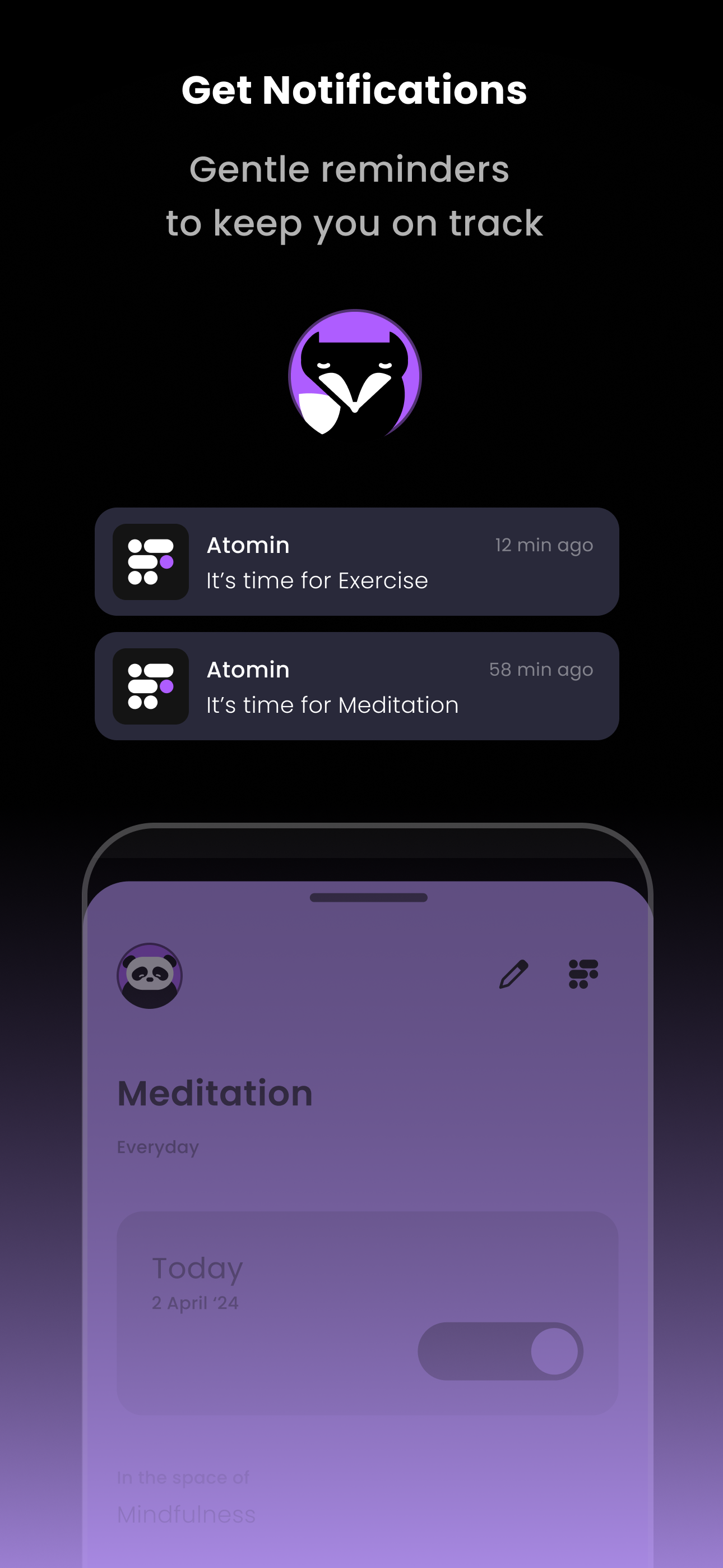 Habit Tracker - Atomin