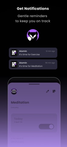 Habit Tracker - Atomin screenshot