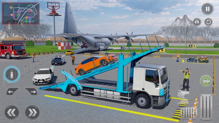 Truck Driving Games Simulator screenshot-5