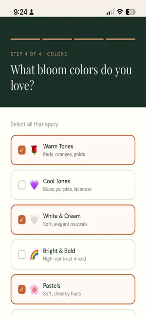Bloom Planner App screenshot 4