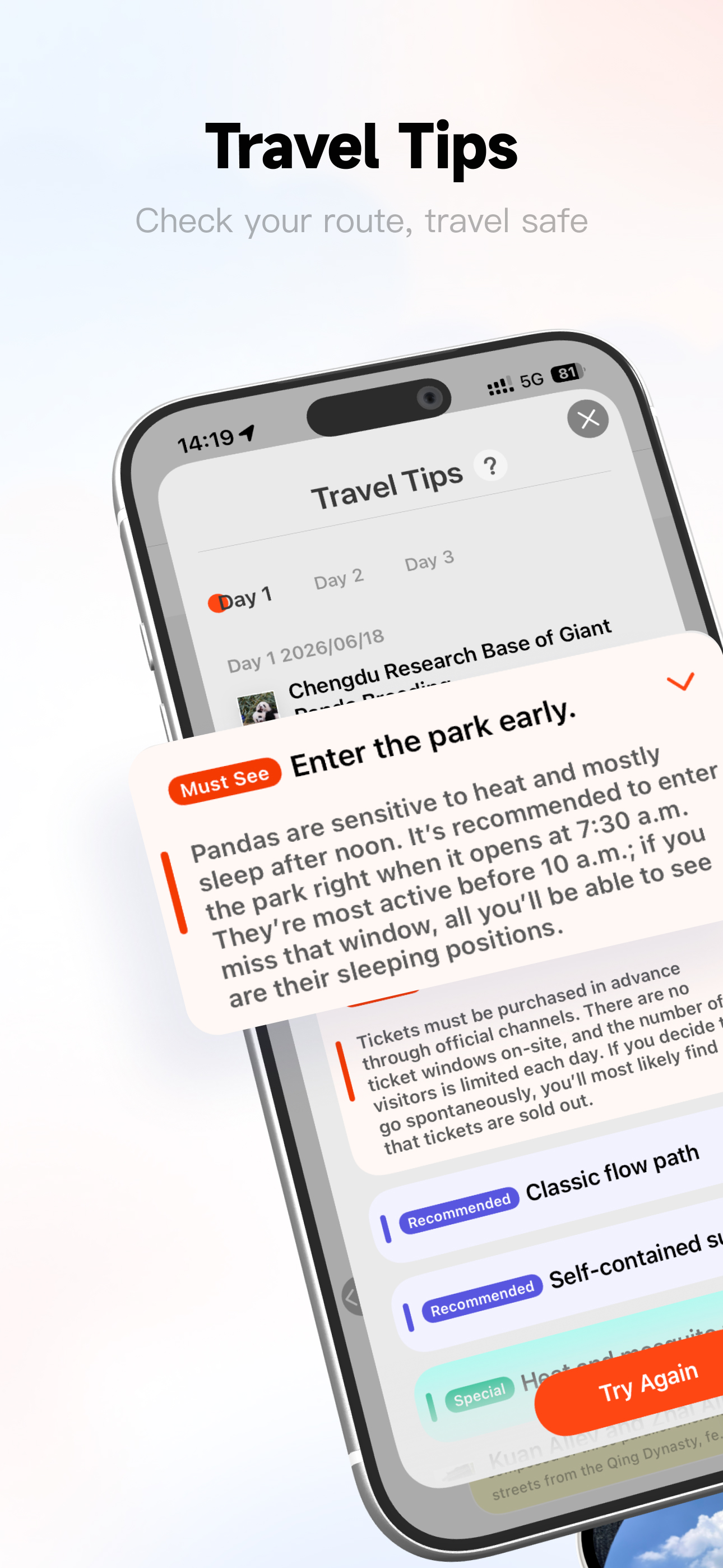 Wentrip: AI China Travel Guide screenshot 5