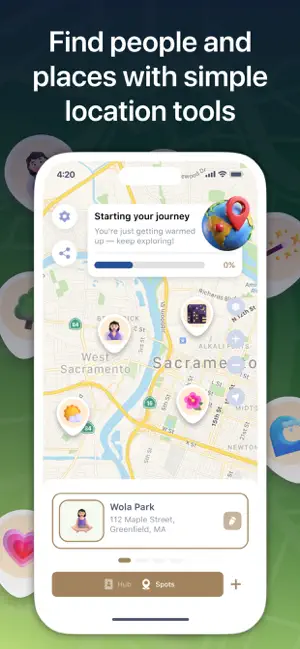 Live Location: Family Sharing iPhone screenshot 2