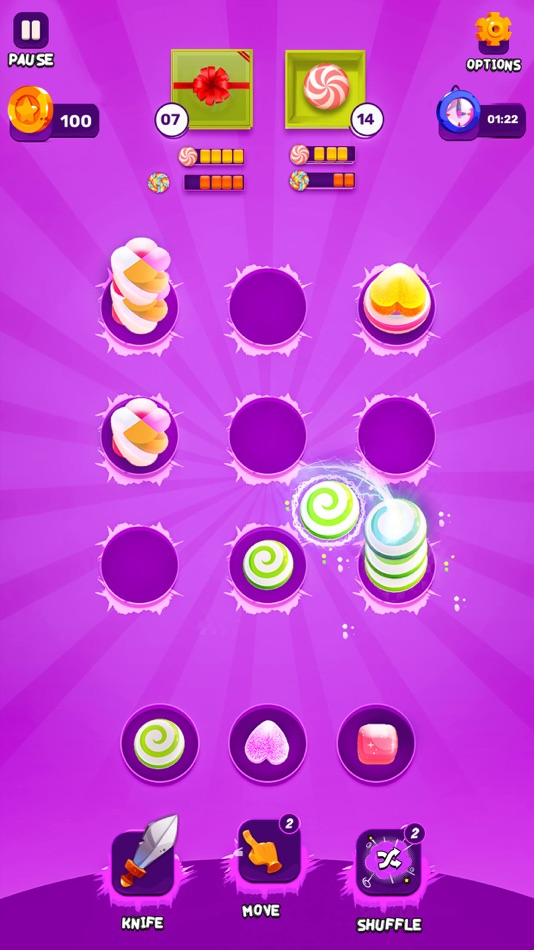 #1. Candy Color Sorting Game 3D (iOS) By: Francolins Studio (SMC-Private) Limited