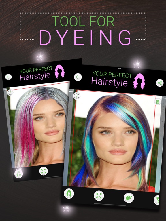 Perfect Hairstyle and Hair Cut iPad screenshot 5 - Lifestyle app