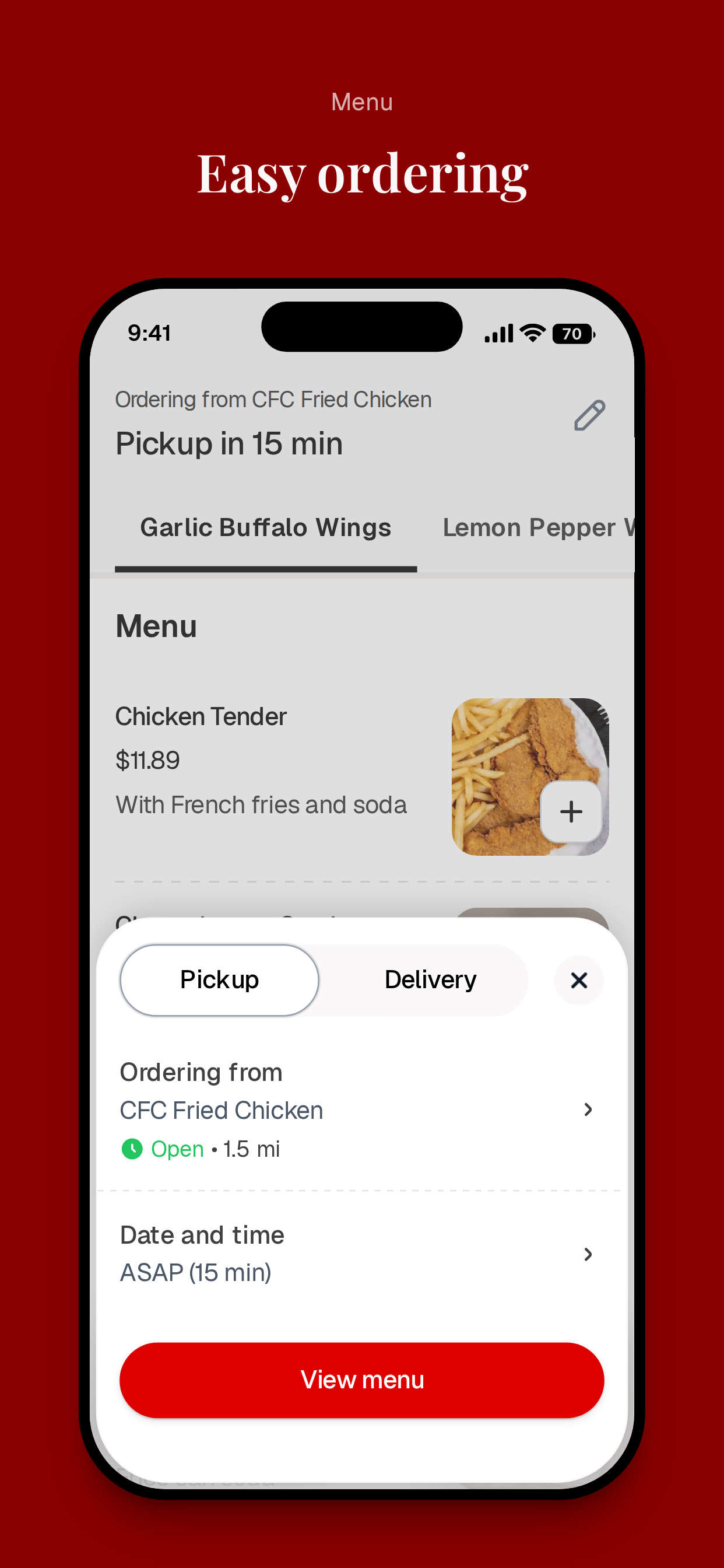CFC Fried Chicken To Go screenshot 3