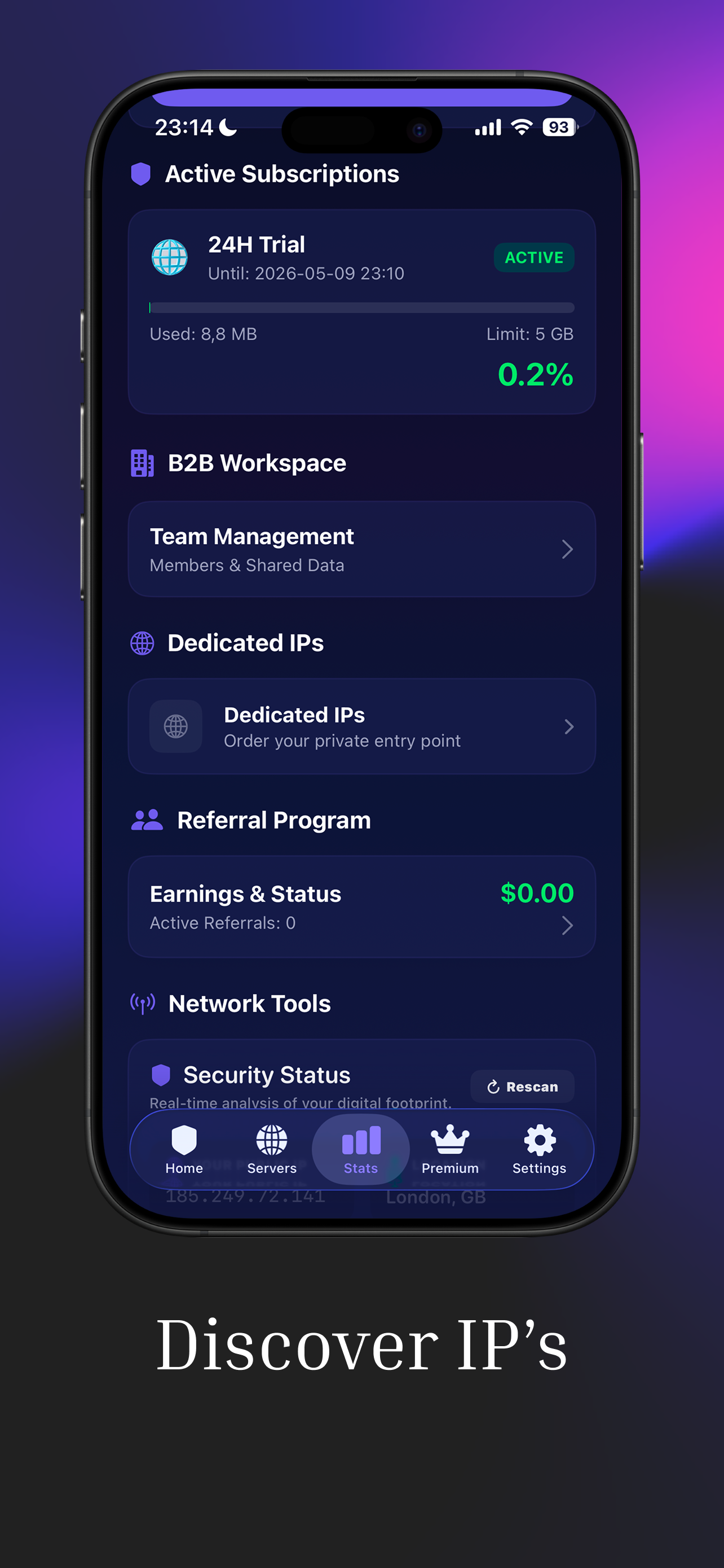 Nexova VPN screenshot 9