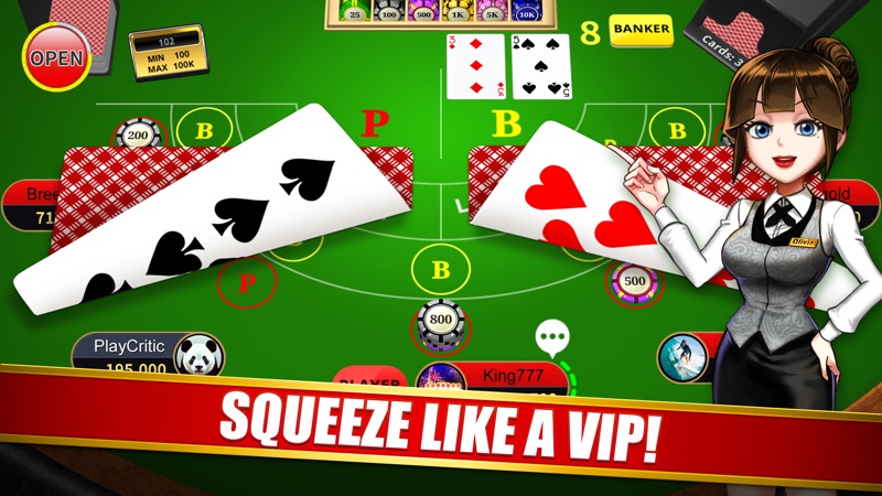 Baccarat – Dragon Ace Casino screenshot 1