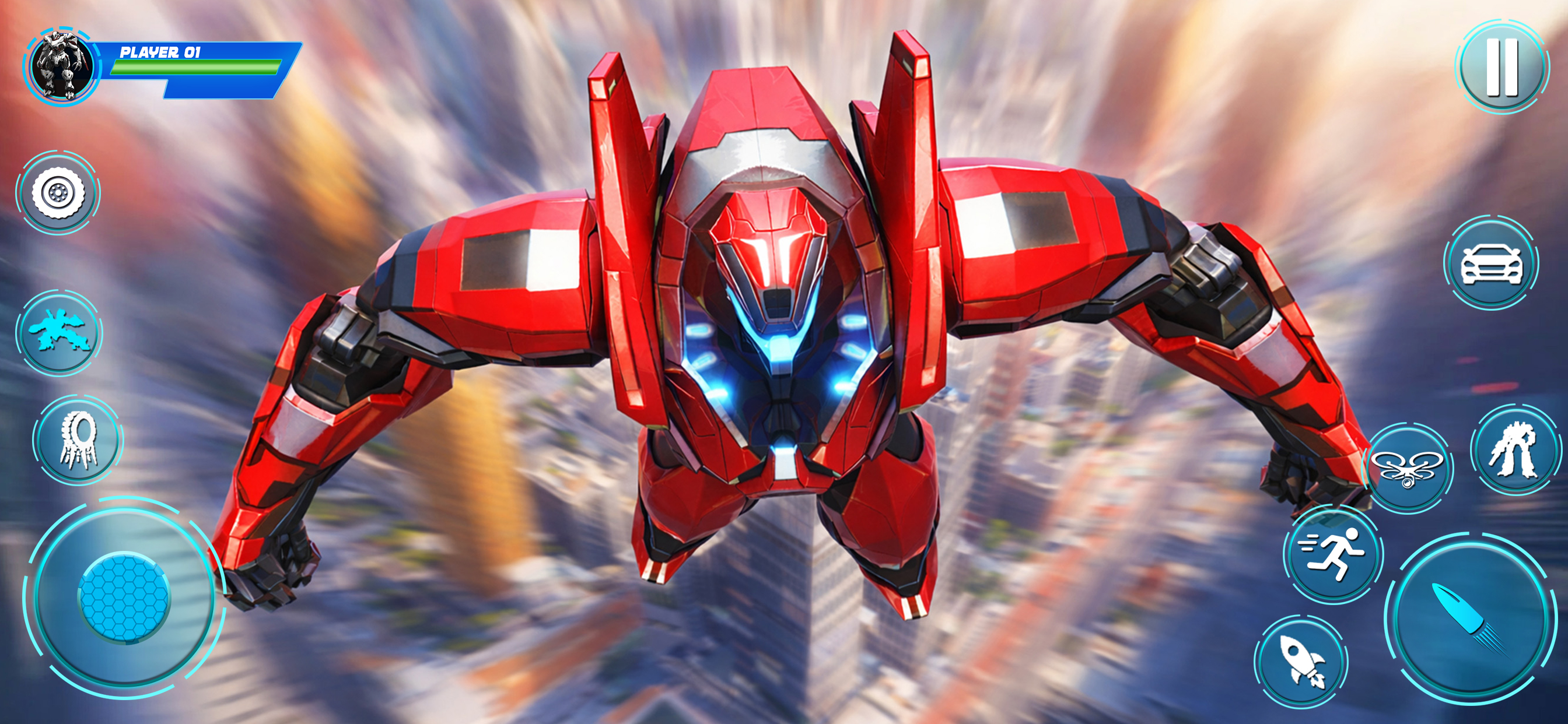 Spider Hero: Robot Fighter