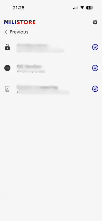 Milistore screenshot 4