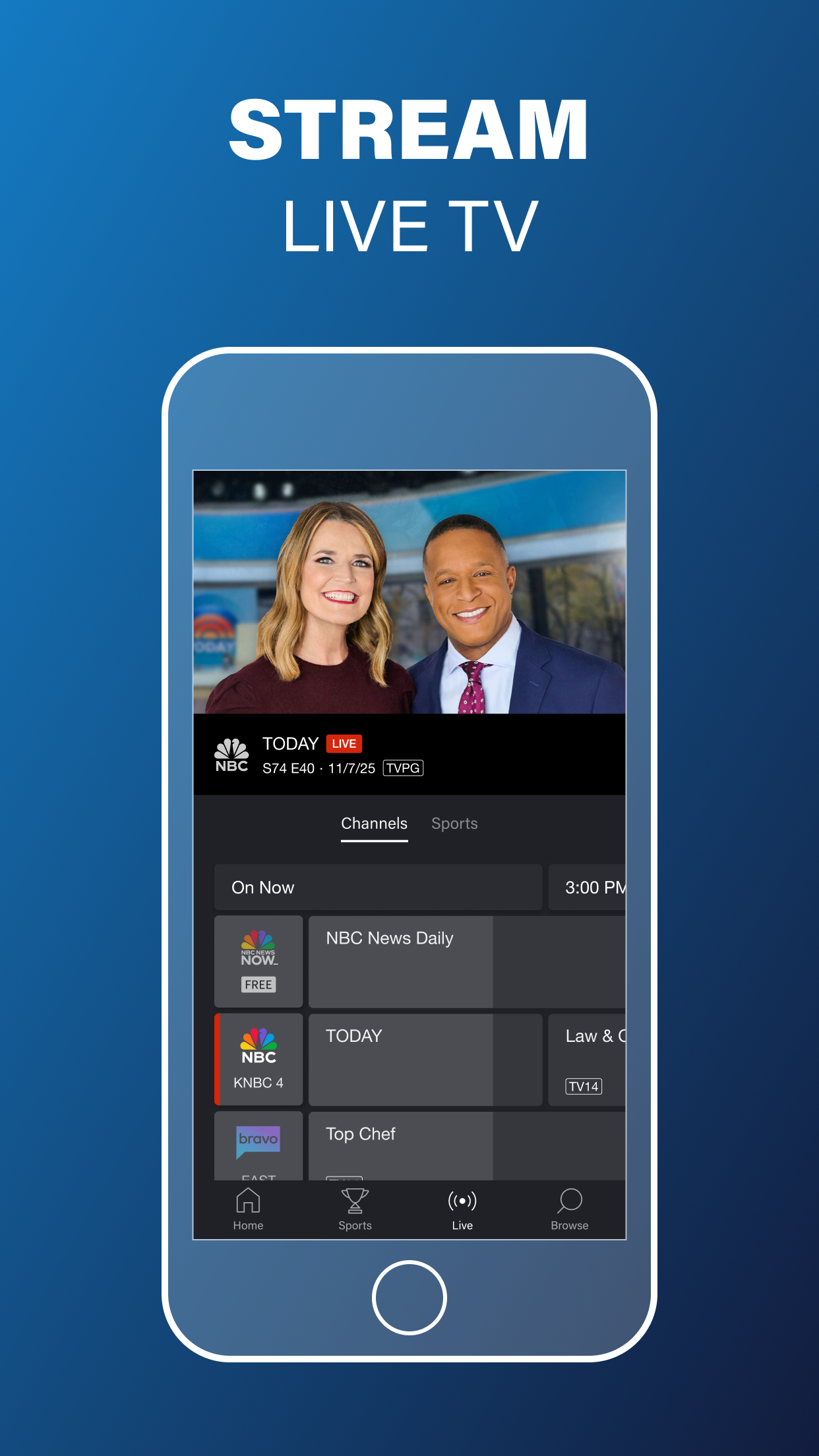 The NBC App – Stream TV Shows screenshot 3