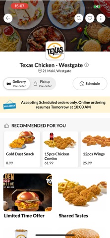 Texas Chicken Screenshot 3 of 6