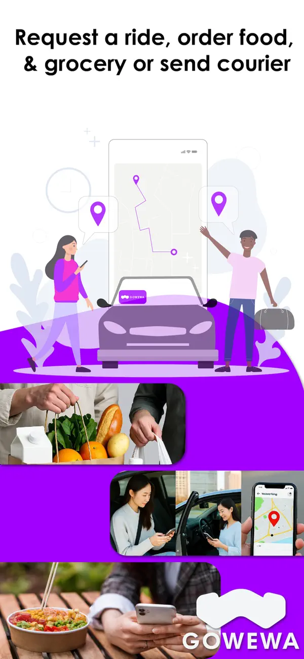 Screenshot #2 pour Gowewa: Food & Transportation