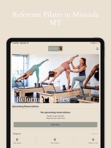 Full Circle Pilates iPad screenshot