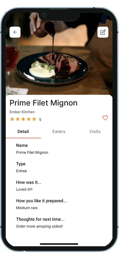 Dish Journal: Snap,Taste,Savor screenshot 3