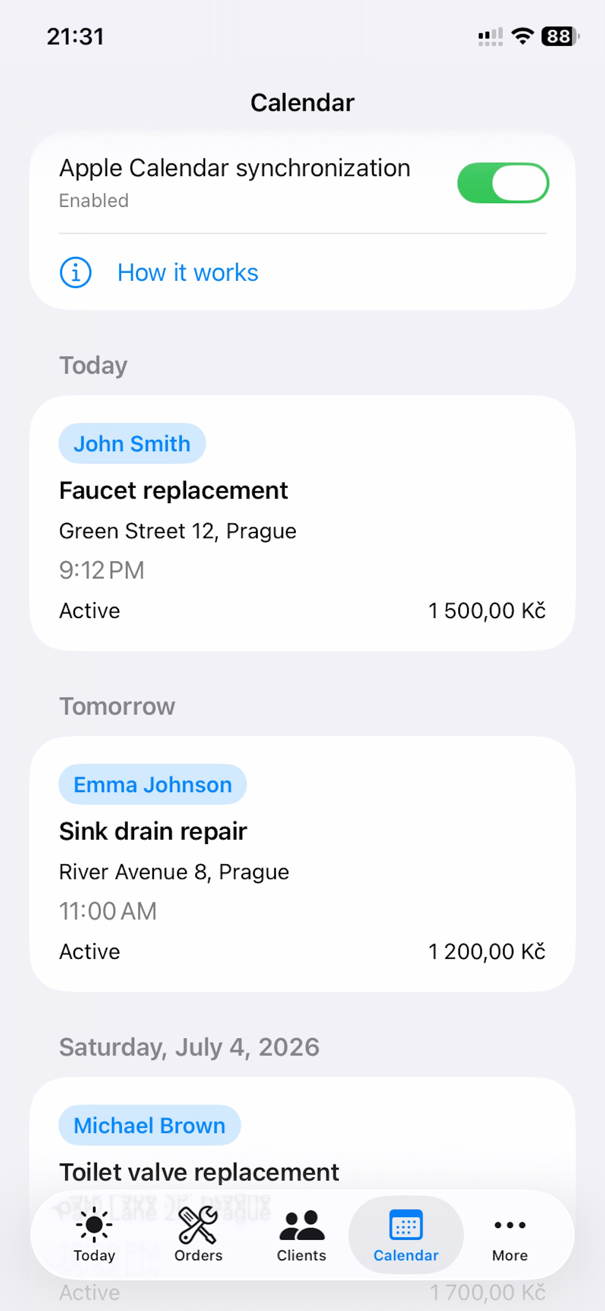 WorkOrders CRM