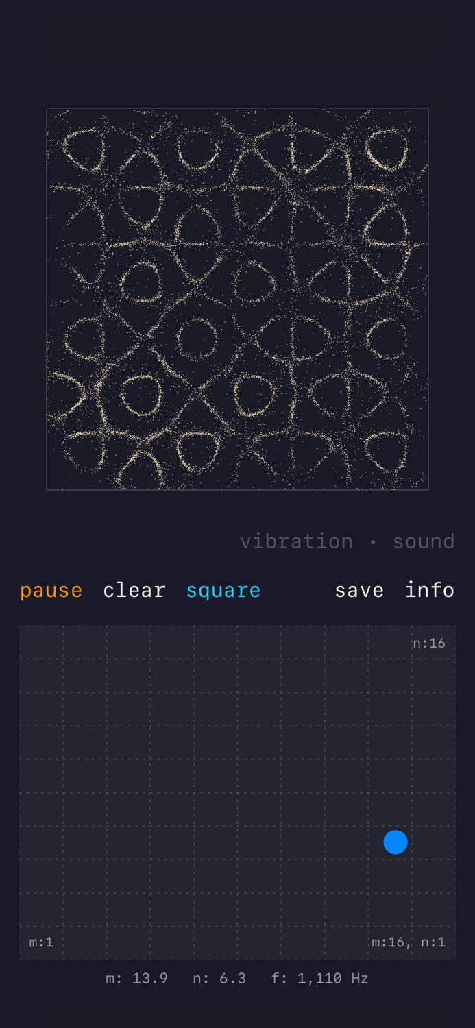 Sand Patterns - Chladni Plate