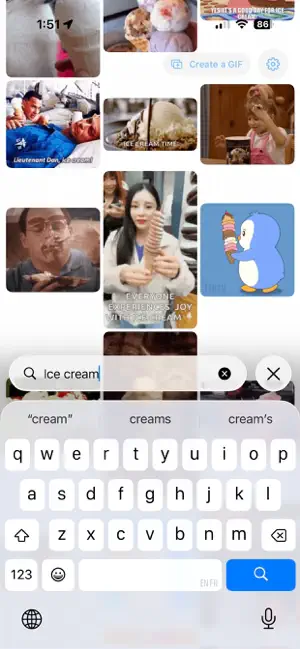 Gnome: Find and Share GIFs screenshot 2