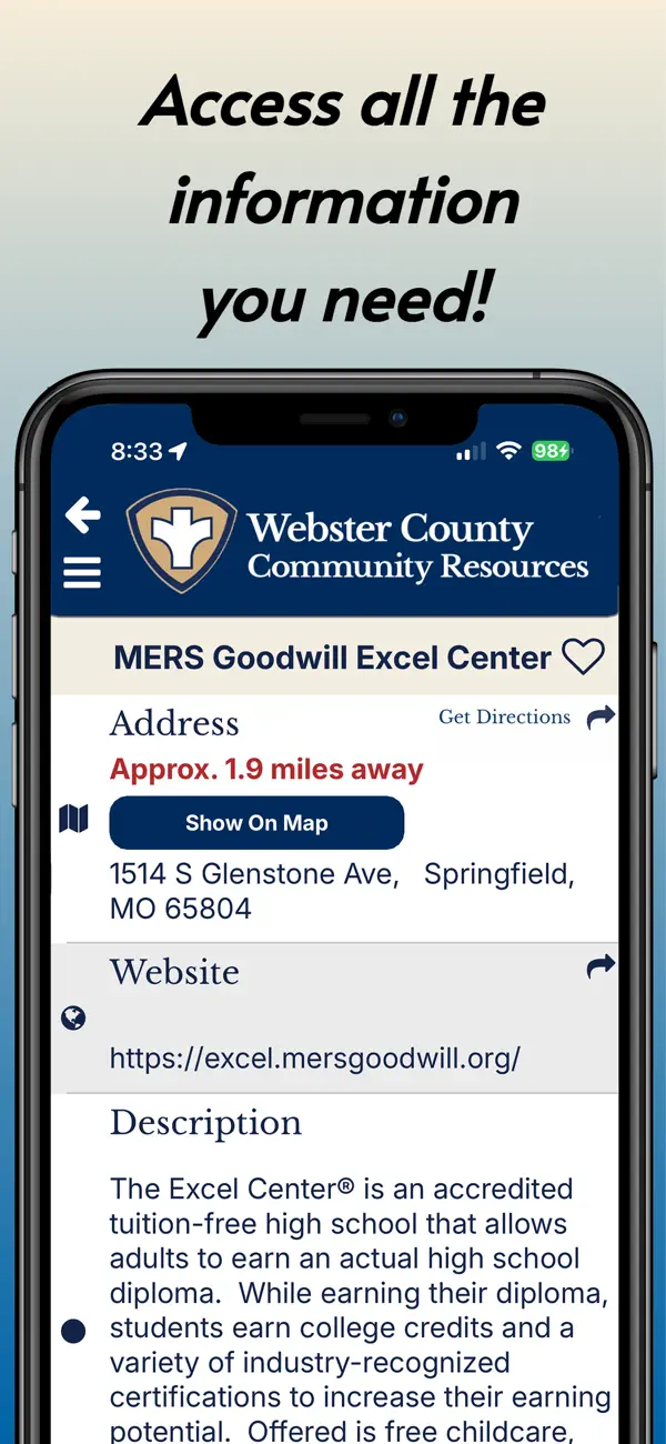 #4. Webster County Resources (iOS) Podle: MoonBeam Development
