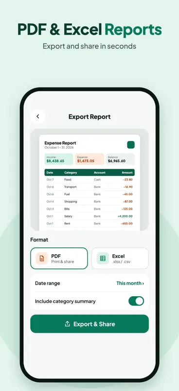 Expense Manager, Money Manager screenshot 6 of 7