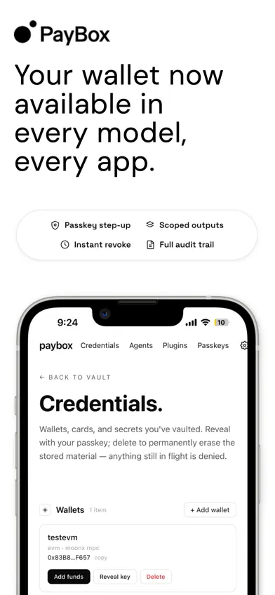 Paybox by MoonPay screenshot 1