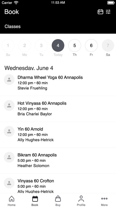 Yoga Factory Annapolis Screenshot