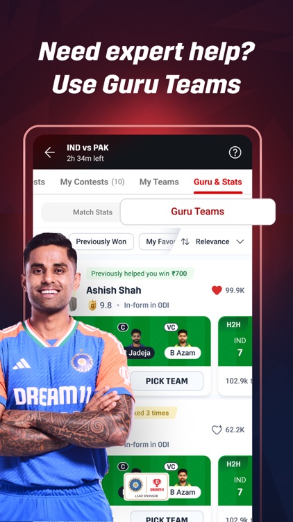 Dream11: Fantasy Cricket App screenshot-5