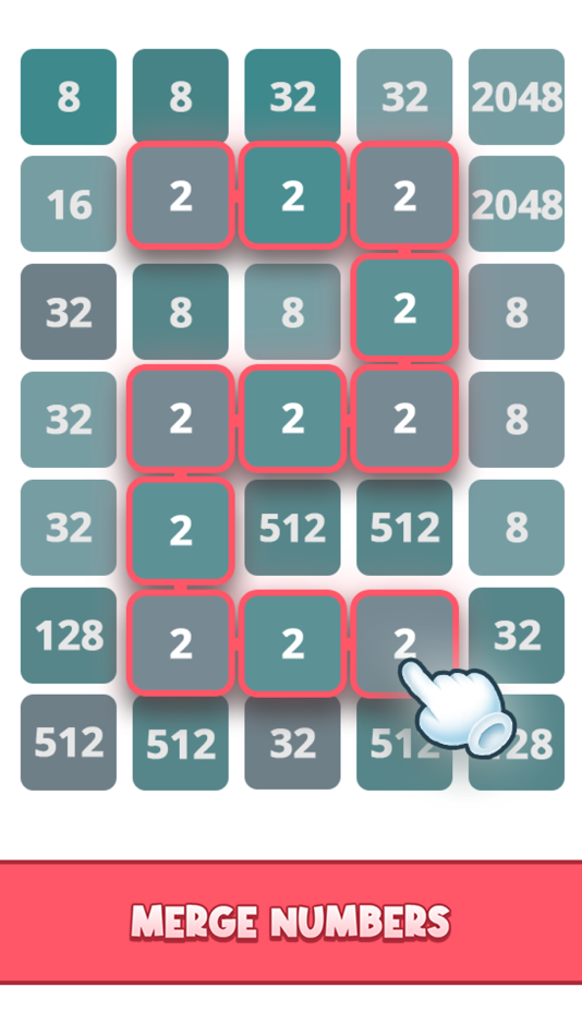 #1. Fusion Match 2248 Numbers Game (iOS) Podle: Shamsco LTD