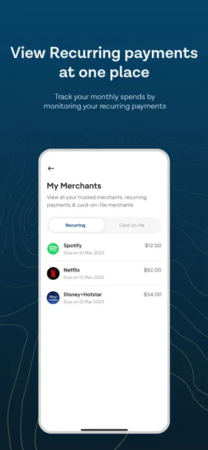 Newburyport Bank Card Control screenshot 1
