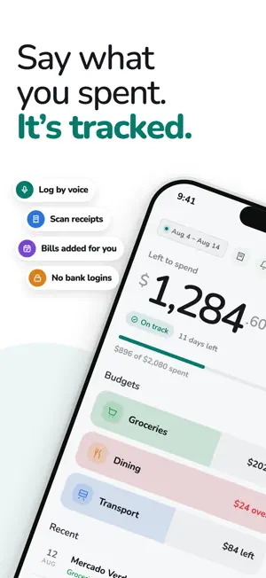 SimplifyPocket Expense Tracker screenshot 1