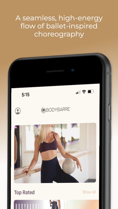 BodyBarre. Screenshot