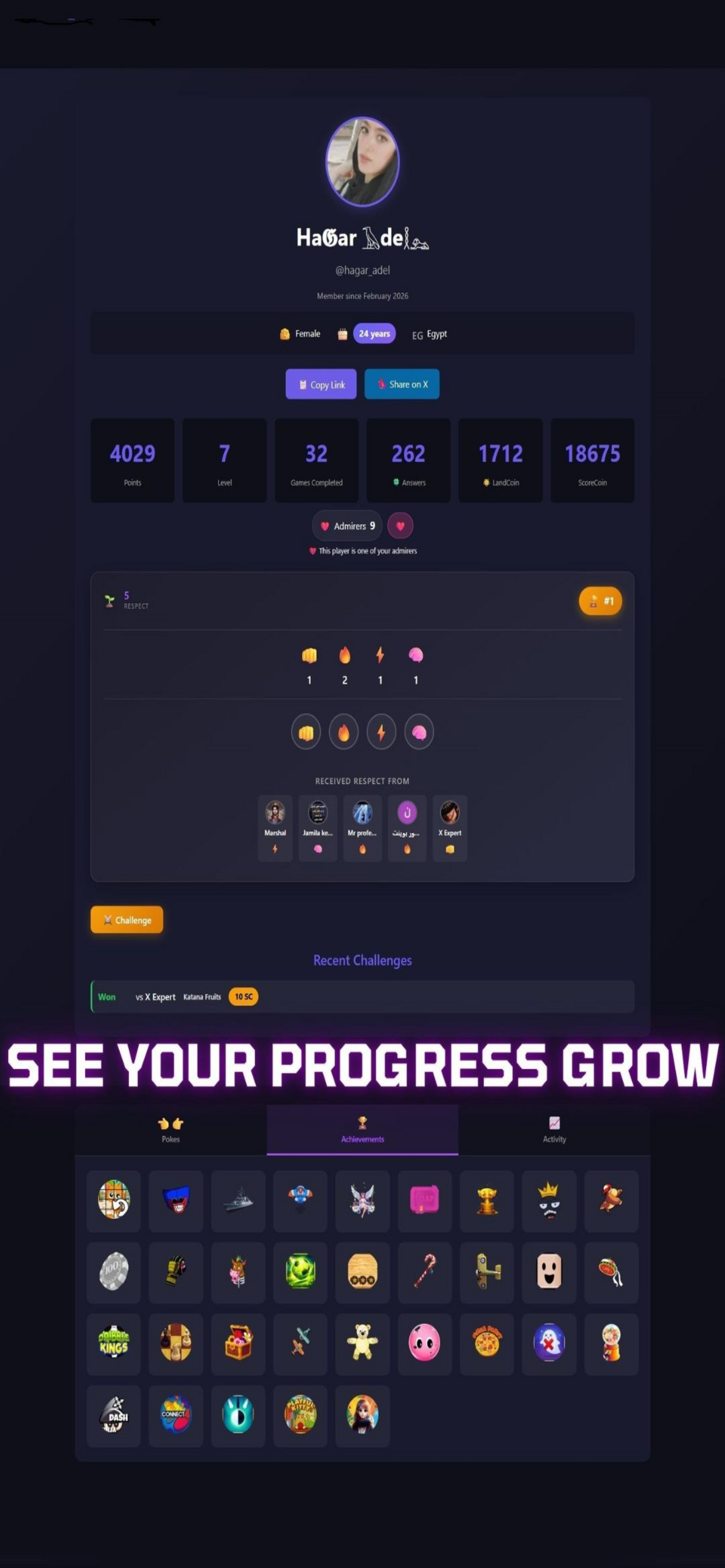 ScorePoint: Games & Challenges