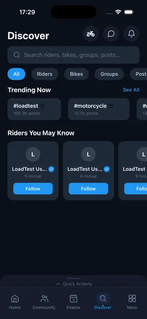 MotoVerse-Motorcycle Community screenshot 4