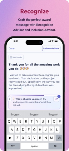 Workhuman iPhone screenshot