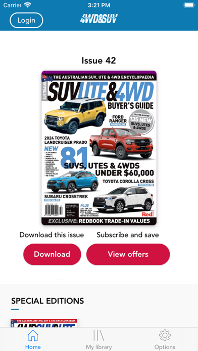 AUS 4WD & SUV Buyers Guide Screenshot