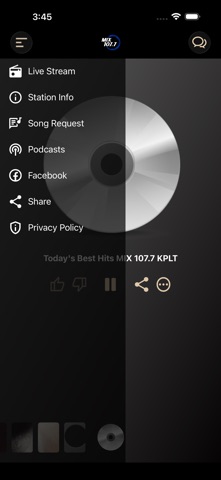MIX 107.7 screenshot
