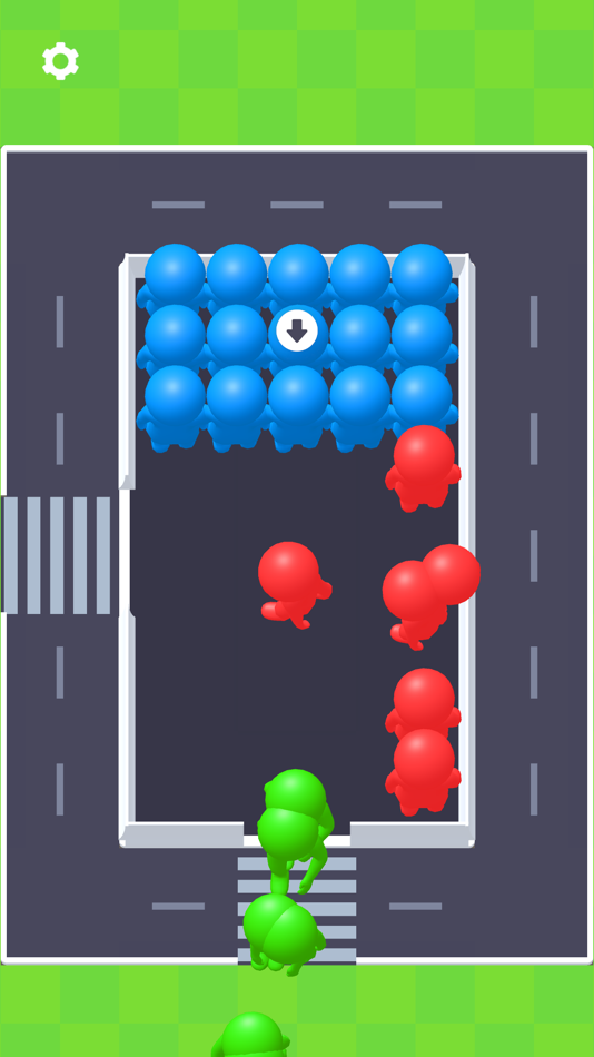 #2. Crowd Escape Puzzle (iOS) 由: Indigo Bunting