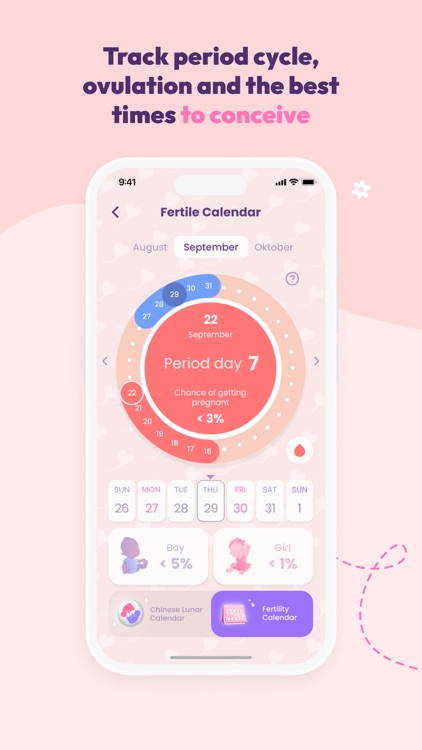 Ovulio Baby: Ovulation Tracker screenshot-2