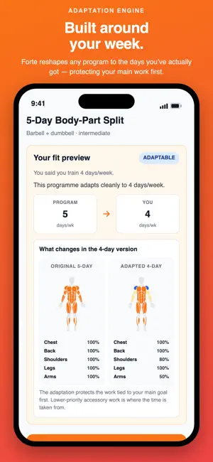 Forte: Strength & Gym Tracker screenshot 3