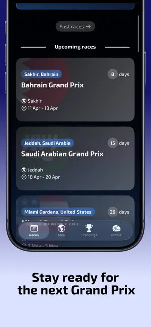 Pit Stop: Live F1 iPhone screenshot 3