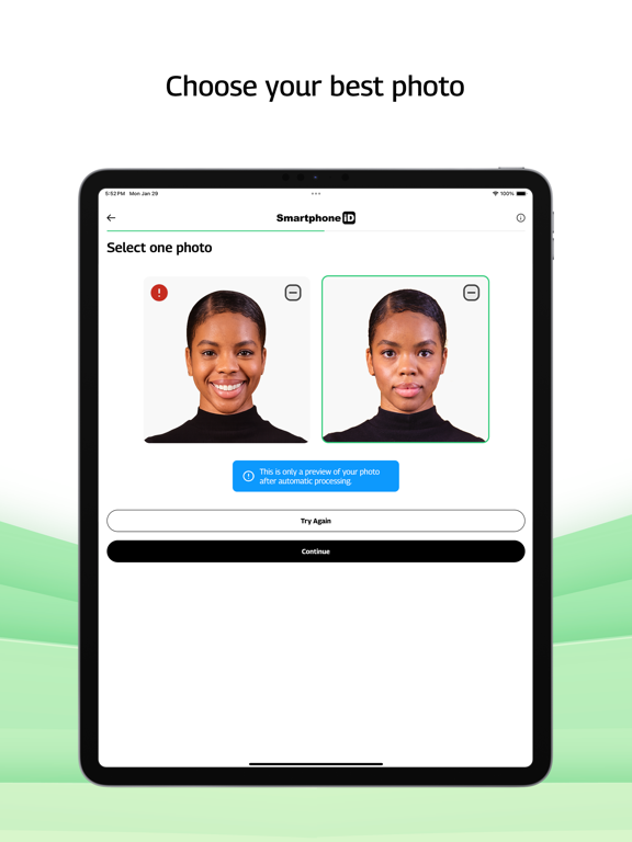 Smartphone iD - Passport photo iPad screenshot 4 - Photo & Video app