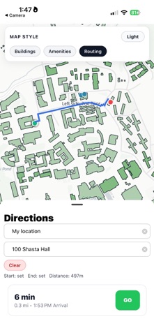 MustangMaps screenshot