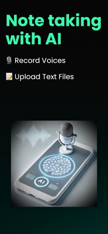 AI Note Taker & Audio – Quizzy Screenshot 1 of 8