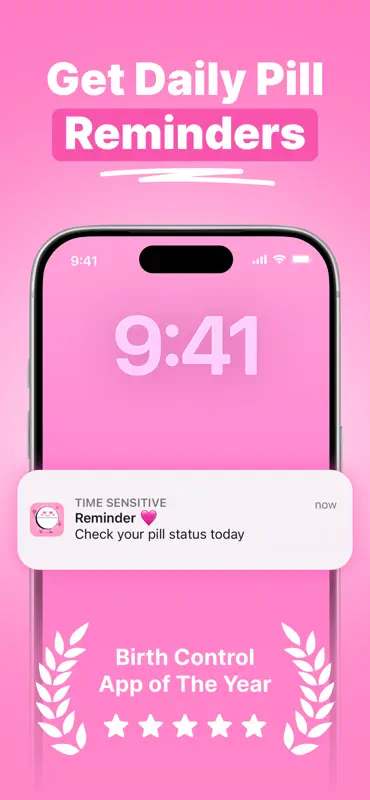 BirthControl Reminder - HiPill screenshot 2 of 5