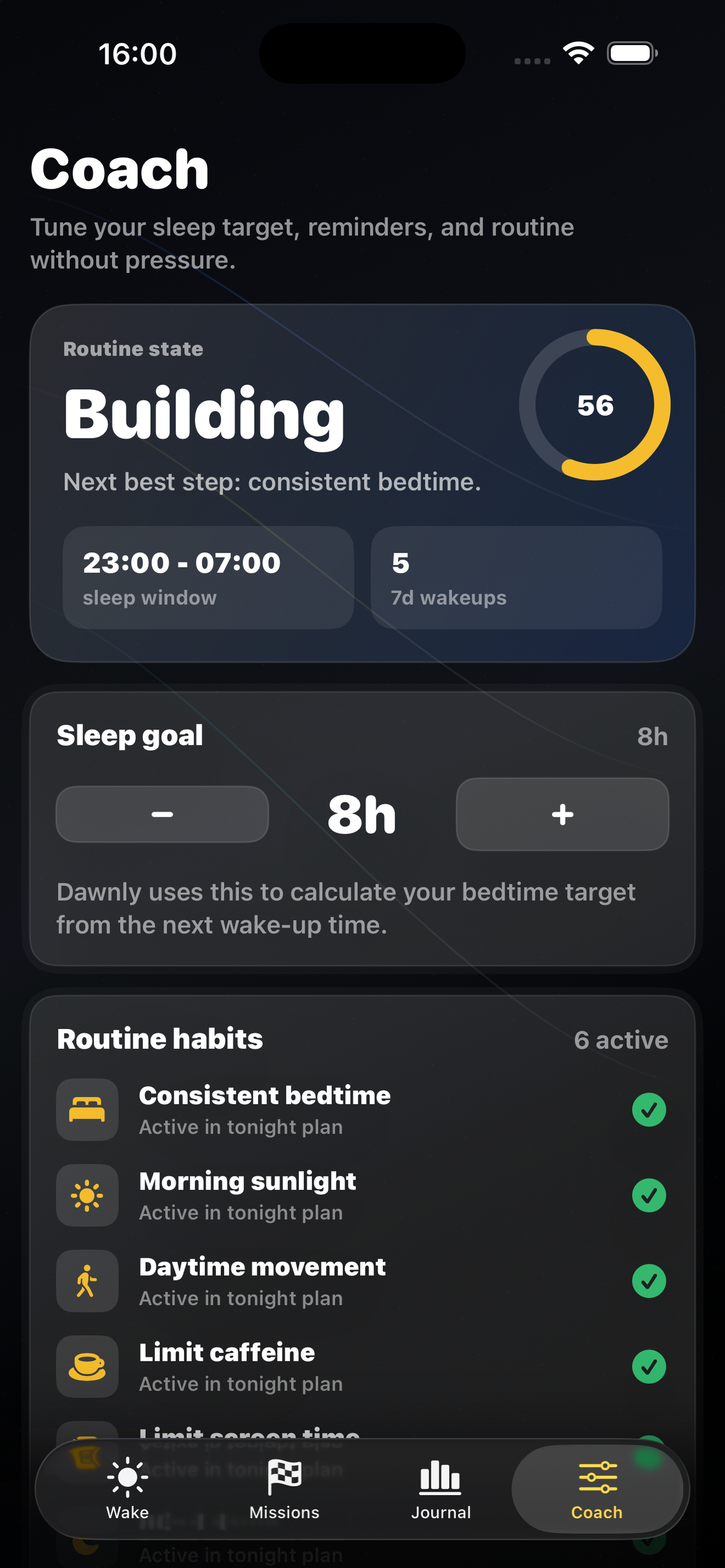 Dawnly Sleep Alarm screenshot 5