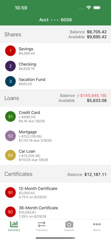 App screenshot