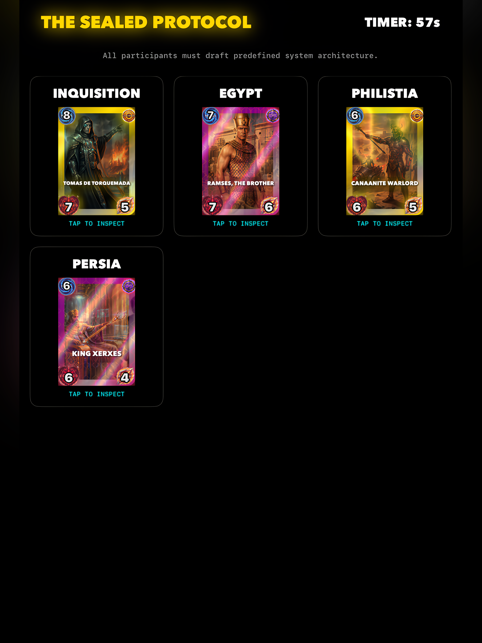 CCG Deckbuilder Covenant Cards